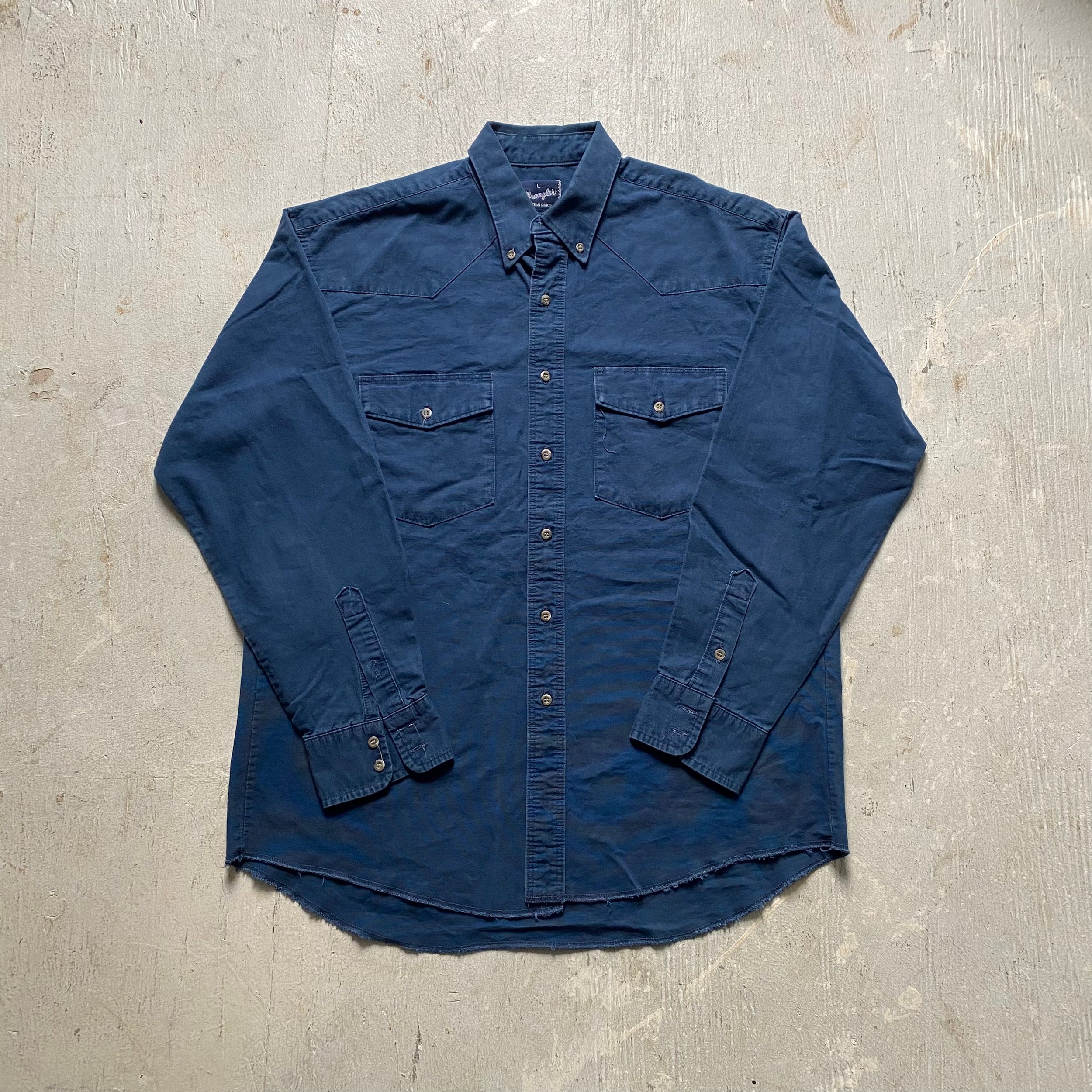 Cowboy Blues Wrangler Shirt Large