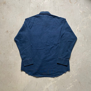 Vintage Cowboy Blues Wrangler Shirt Large for Men