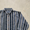 Cowboy Striped Western Shirt XL