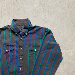 Vintage Multicolor Wrangler Pearlsnap Small for Men