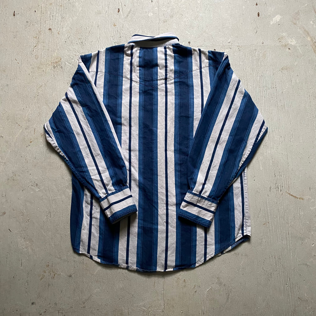 Wrangler Cowboy Blues Pearlsnap Large