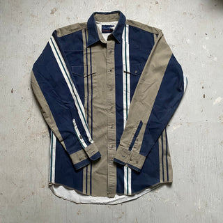 Vintage Wrangler Striped Brushpopper Large for Men