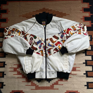 Vintage Cowboy Boot Jacket