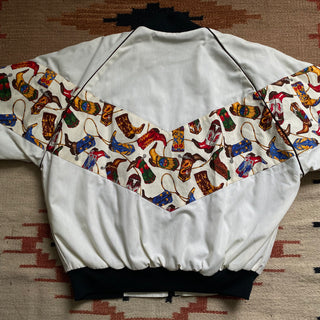 Vintage Cowboy Boot Jacket