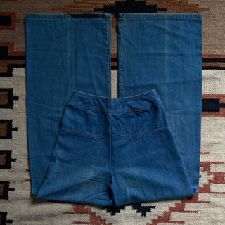 70s Blue Jeans 26 inch waist for Women