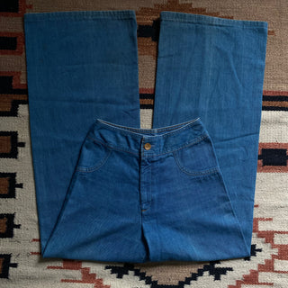 70s Blue Jeans 26 inch waist for Women