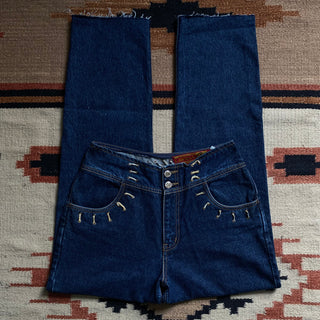 Vintage Dark Wash Lawmans 31 inch waist for Women