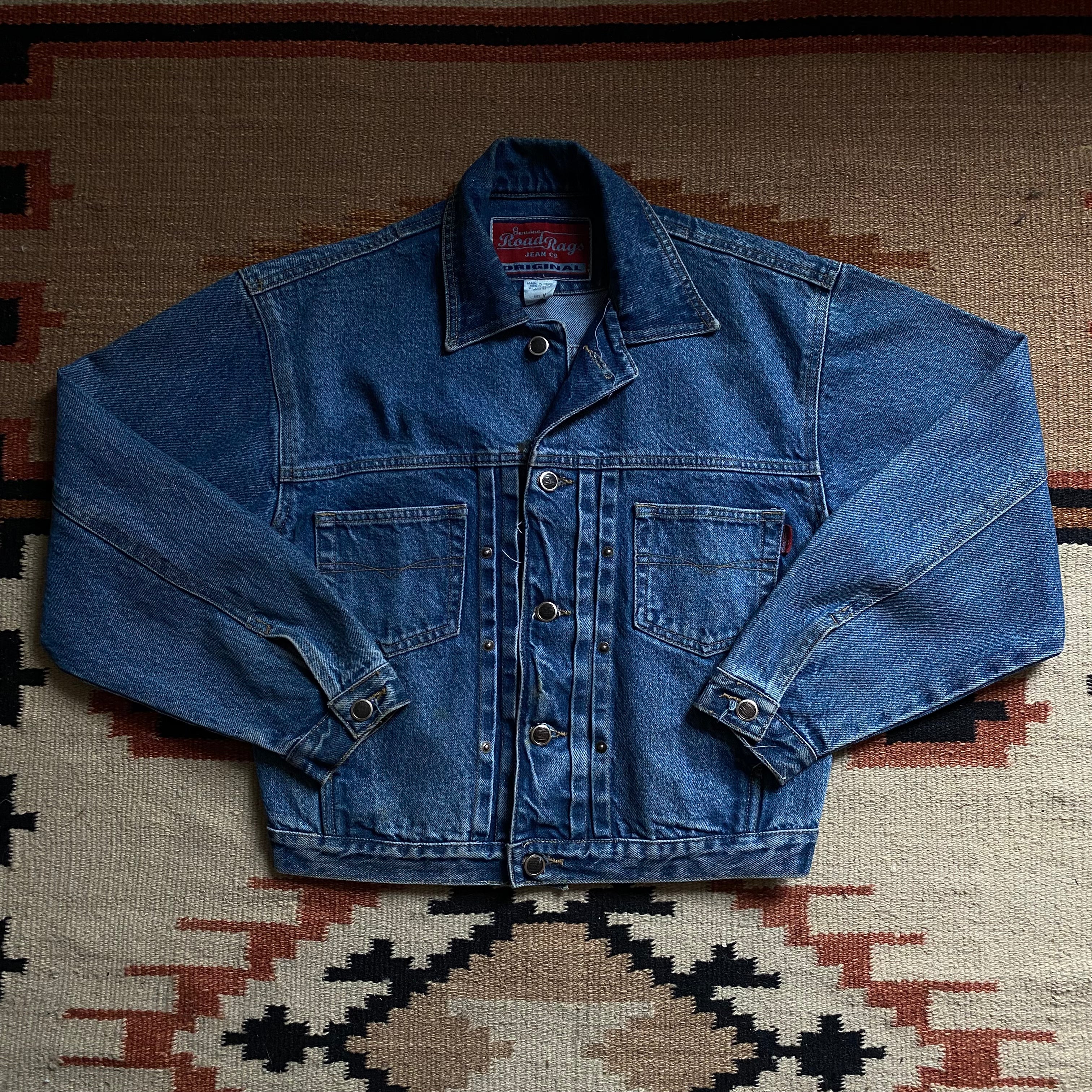 Painted Horse Denim Jacket - Medium