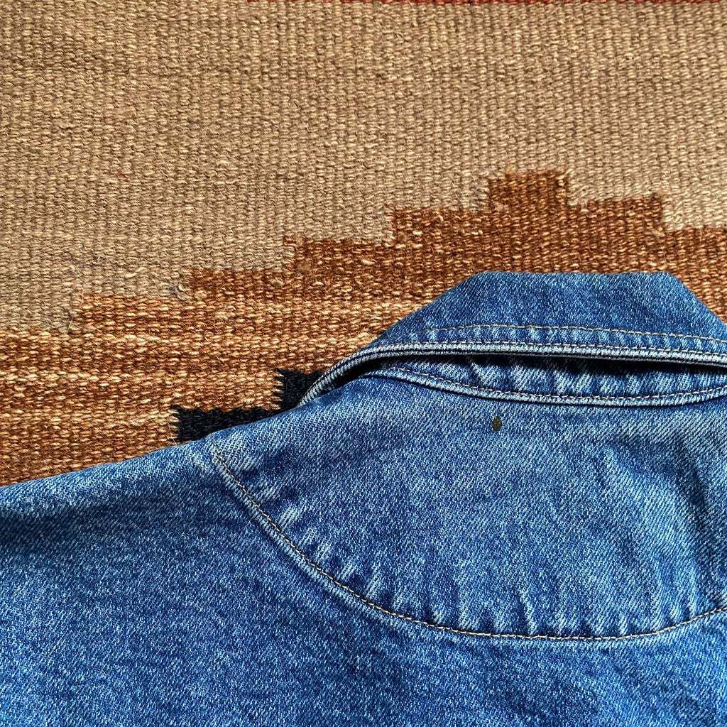 Painted Horse Denim Jacket - Medium