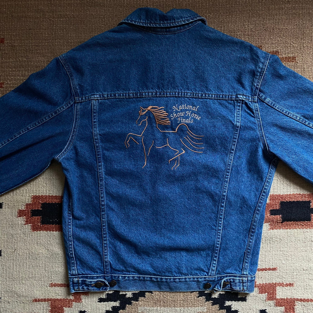 National Show Horse Finals Denim Jacket - Medium