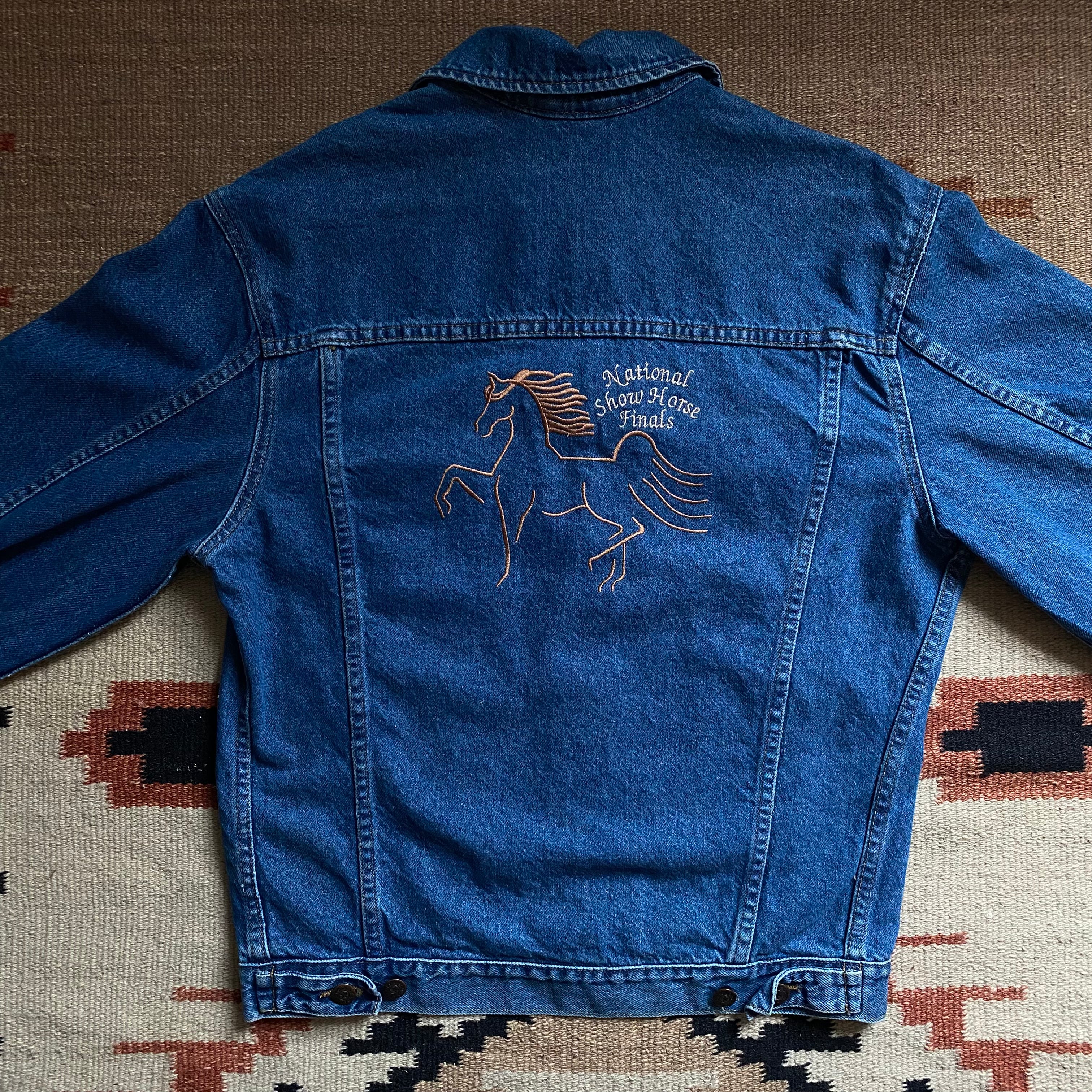 National Show Horse Finals Denim Jacket - Medium