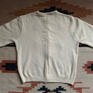 Vintage Scottish Wildflower Sweater, Small for Women