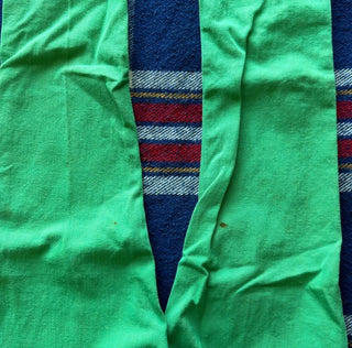 Vintage Green 60's Wranglers 23 inch waist