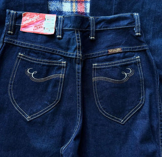 Deadstock 80s Wranglers 27 inch waist