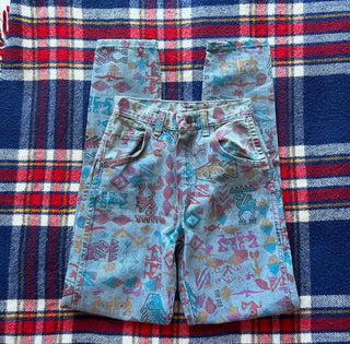 Vintage Rare Wranglers 23 inch waist