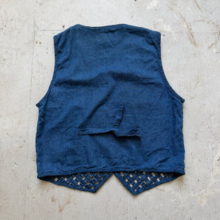 Vintage Cowgirl Patchwork Vest for Women
