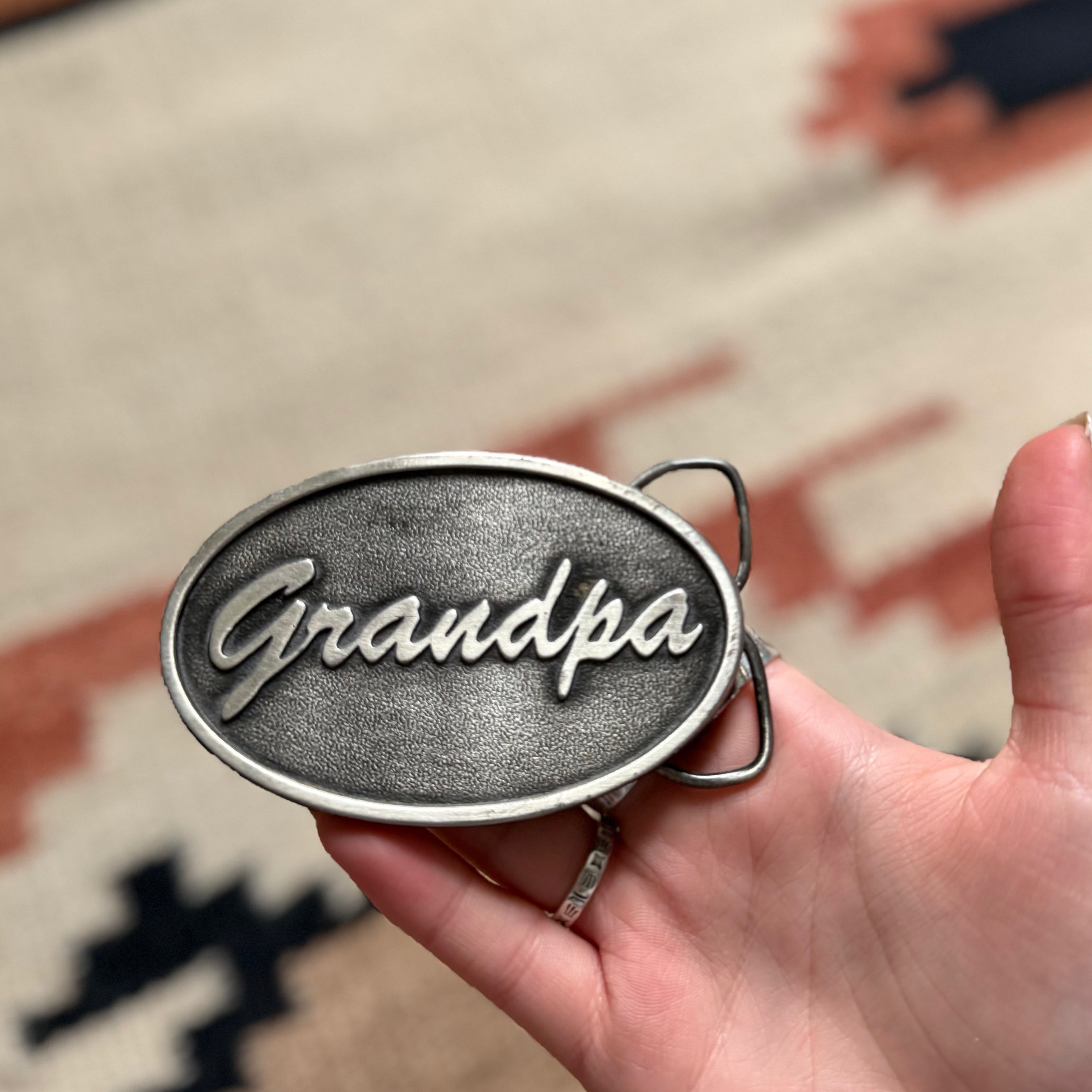 Grandpa Belt Buckle
