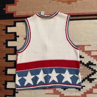 Vintage Star Sweater Vest for Women