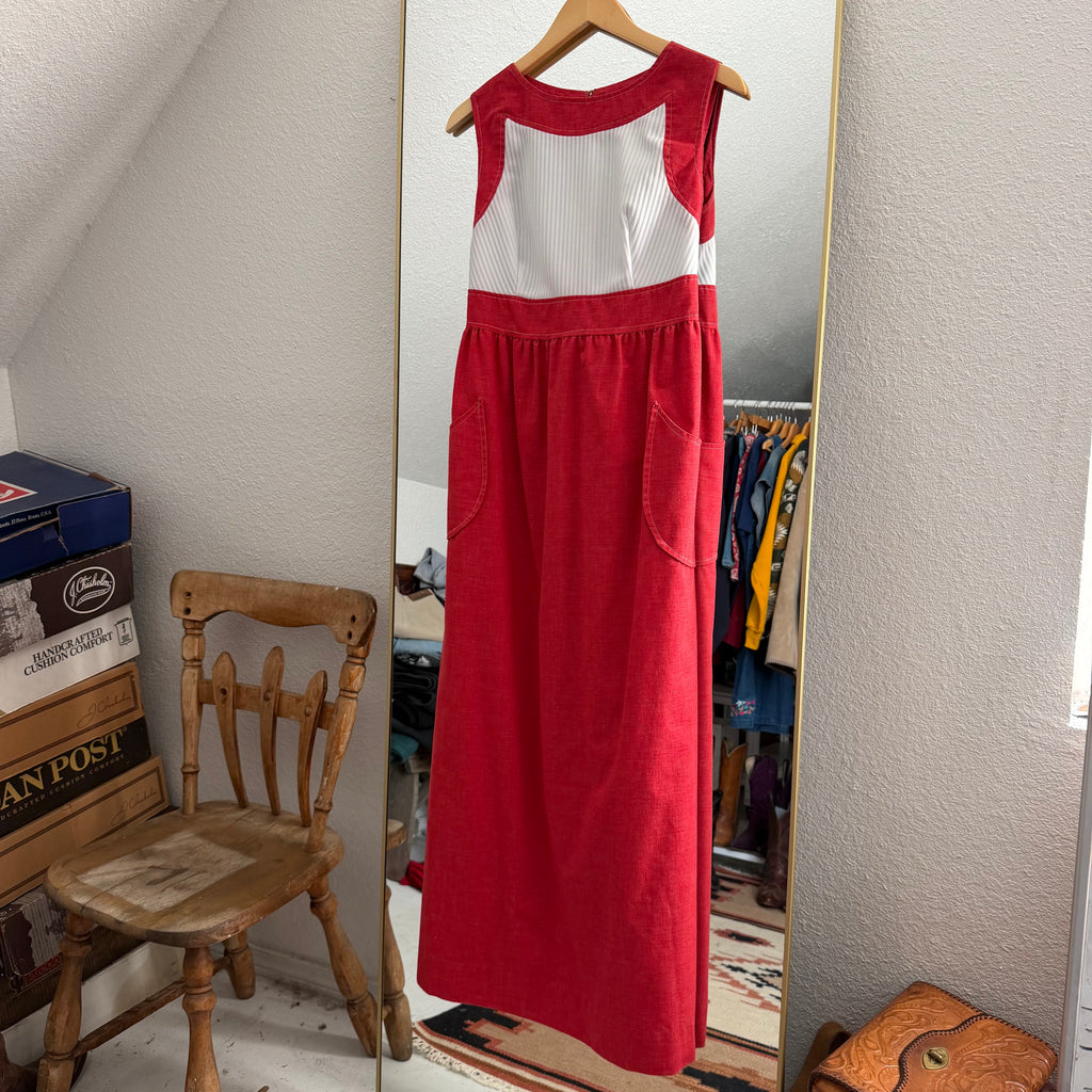 Homemade 60s Maxi Dress