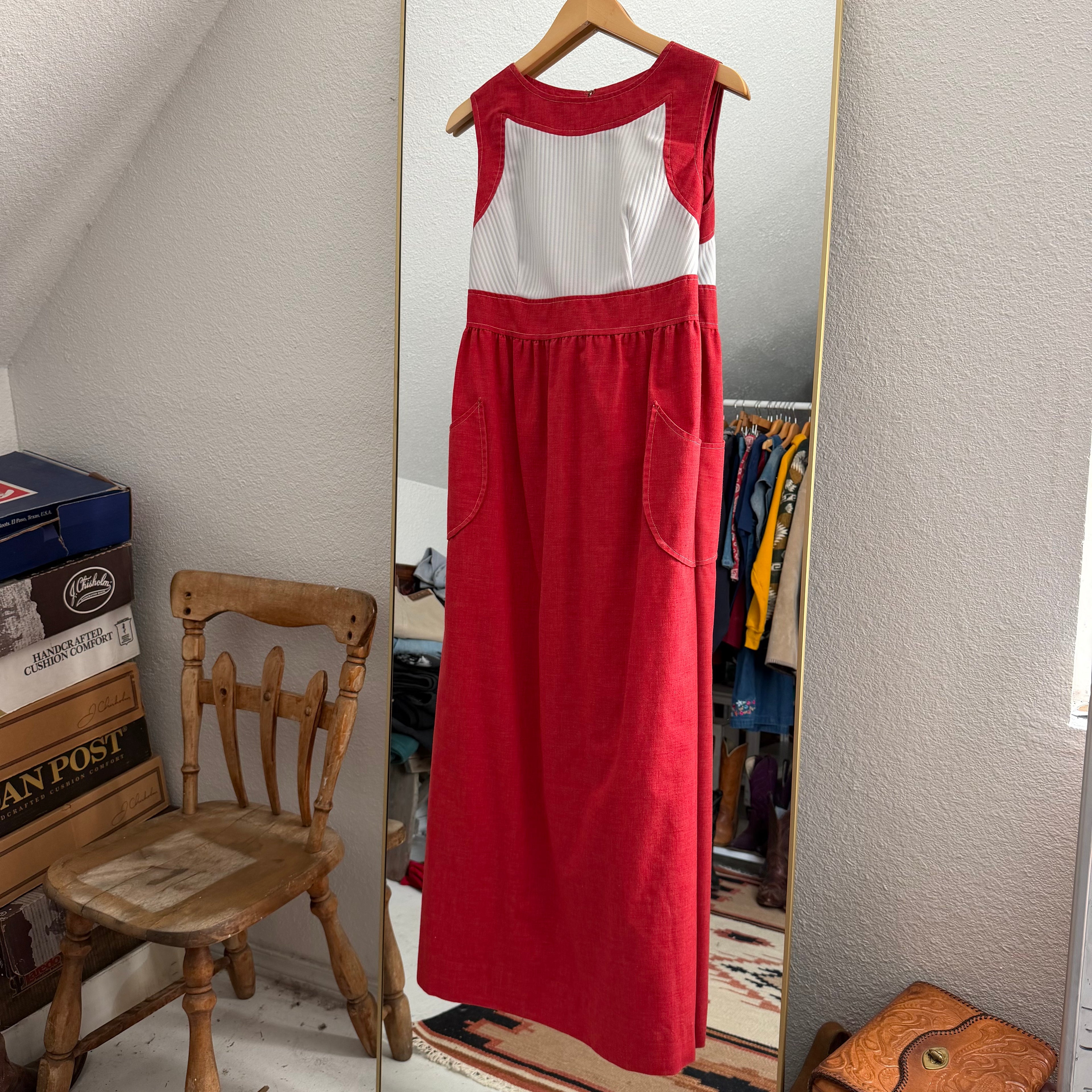 Homemade 60s Maxi Dress