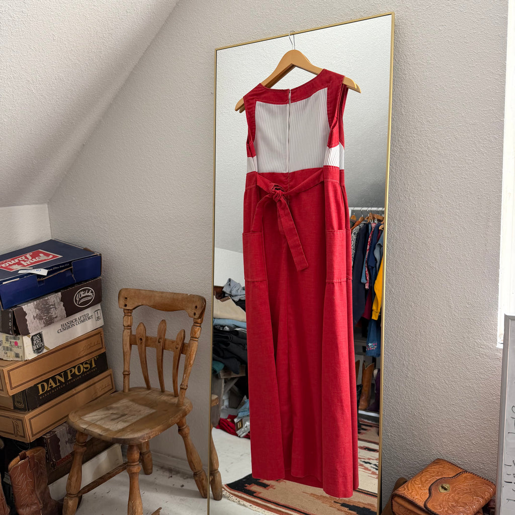 Homemade 60s Maxi Dress