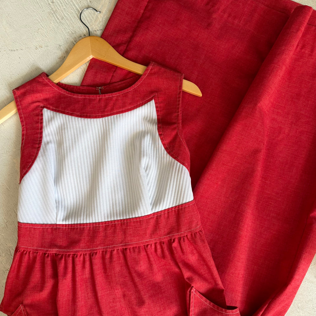 Homemade 60s Maxi Dress