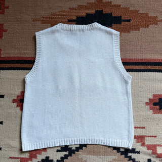 Vintage USA Knit Sweater Tank for Women