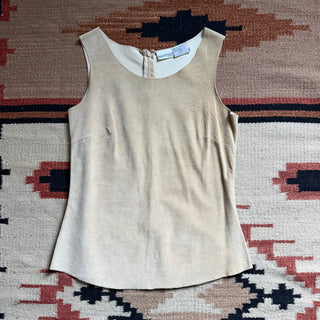 Vintage Leather Tank for Women