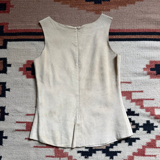Vintage Leather Tank for Women