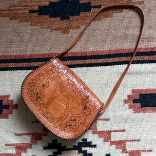 70s Cowgirl Horse Purse
