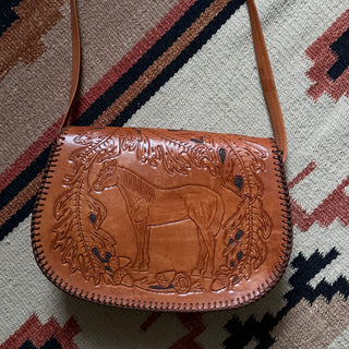 70s Cowgirl Horse Purse