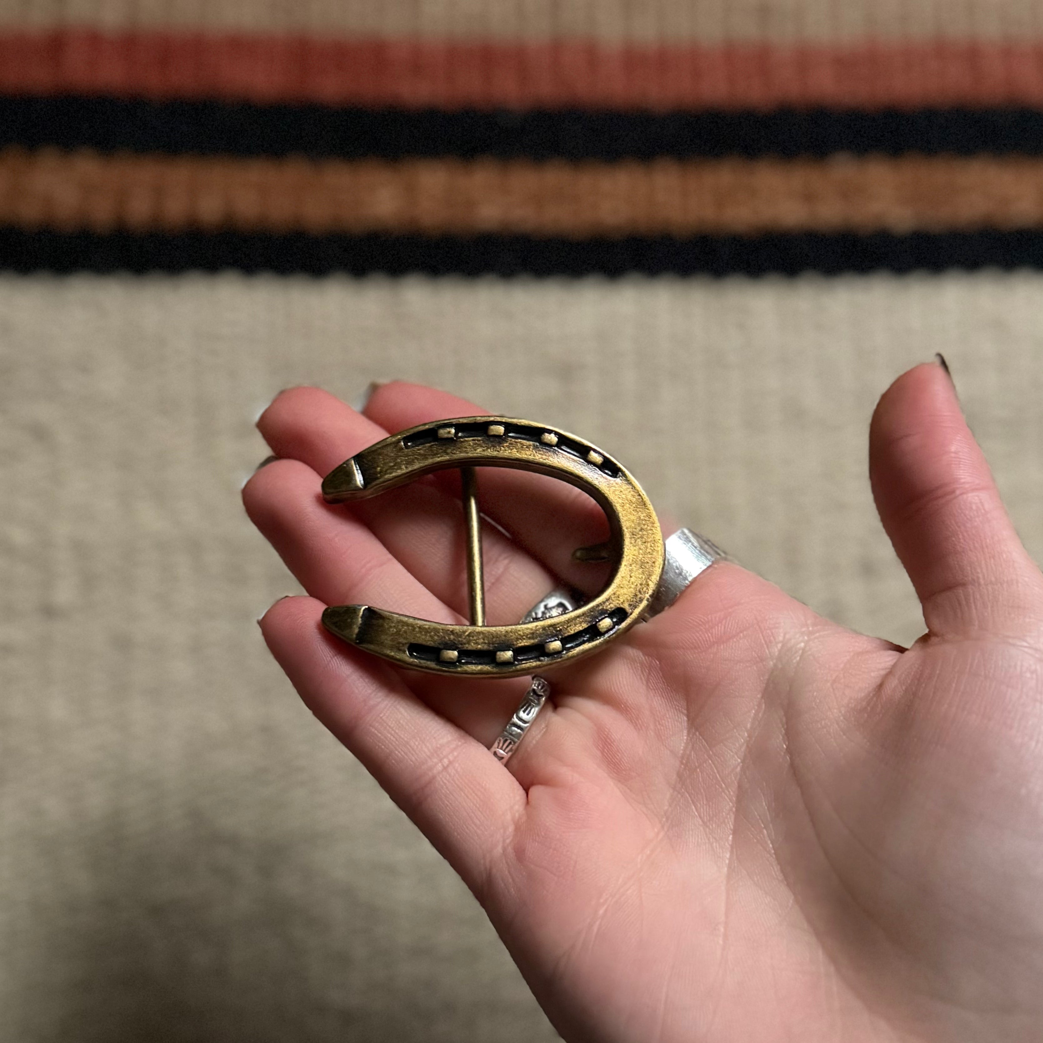 Horseshoe Belt Buckle