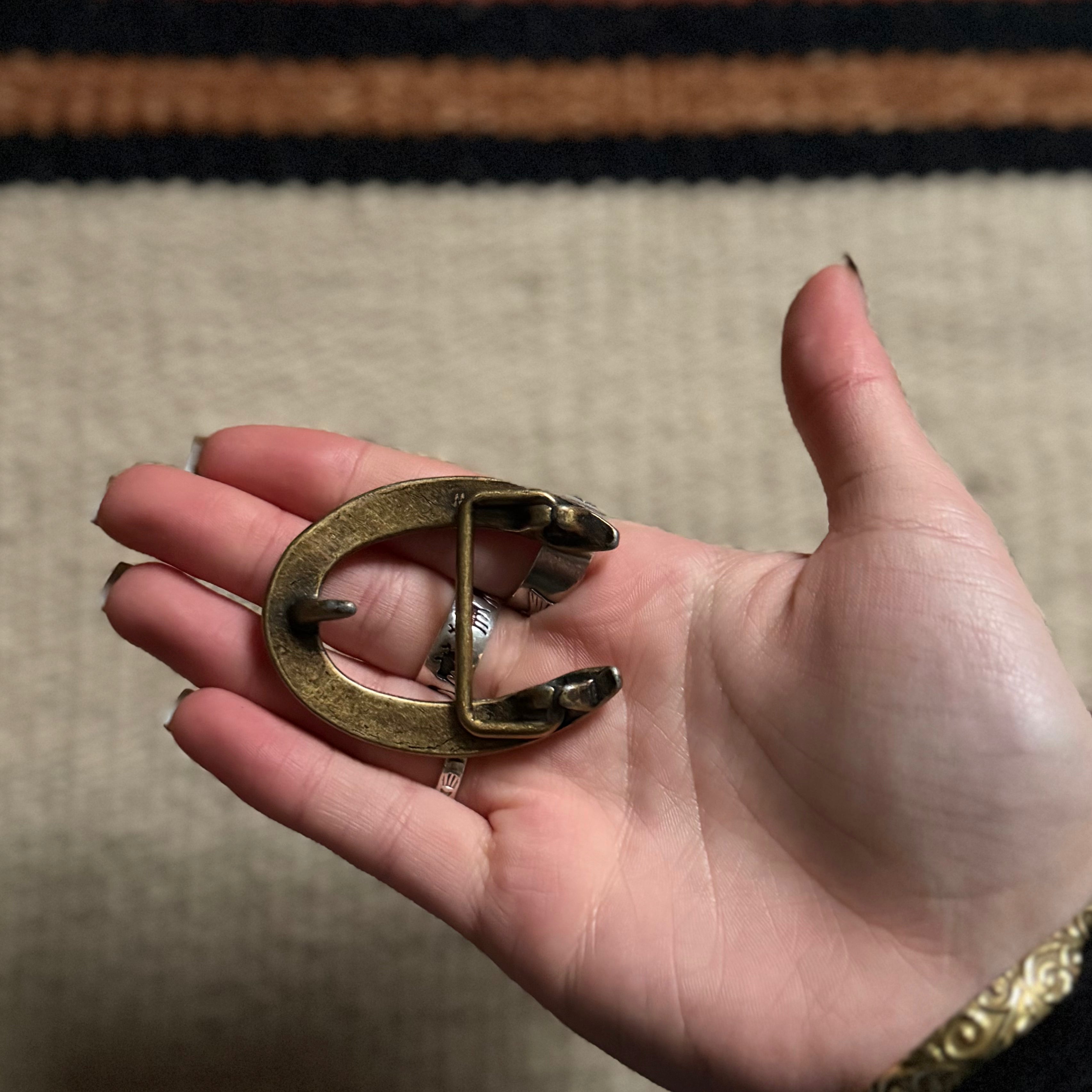 Horseshoe Belt Buckle