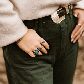 Forest Green Vintage Wranglers for Women