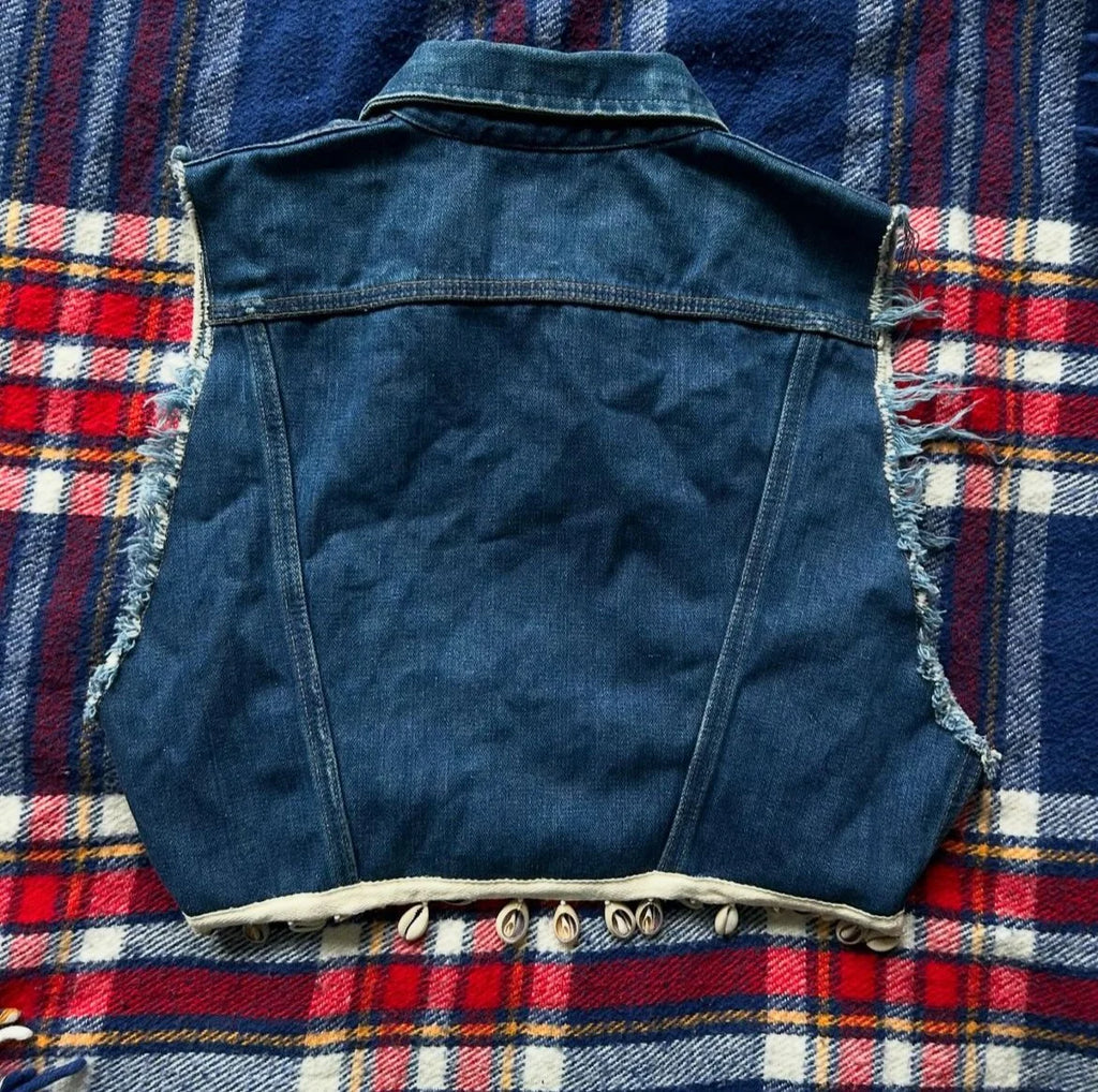 One of a Kind 80s Wrangler Shell Vest