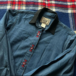 Vintage Silverlake Wrangler Shirt Large for Women