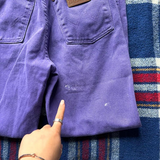 Vintage Purple Wranglers 25 inch waist