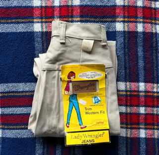 RARE 50s Deadstock Wranglers 25 inch waist