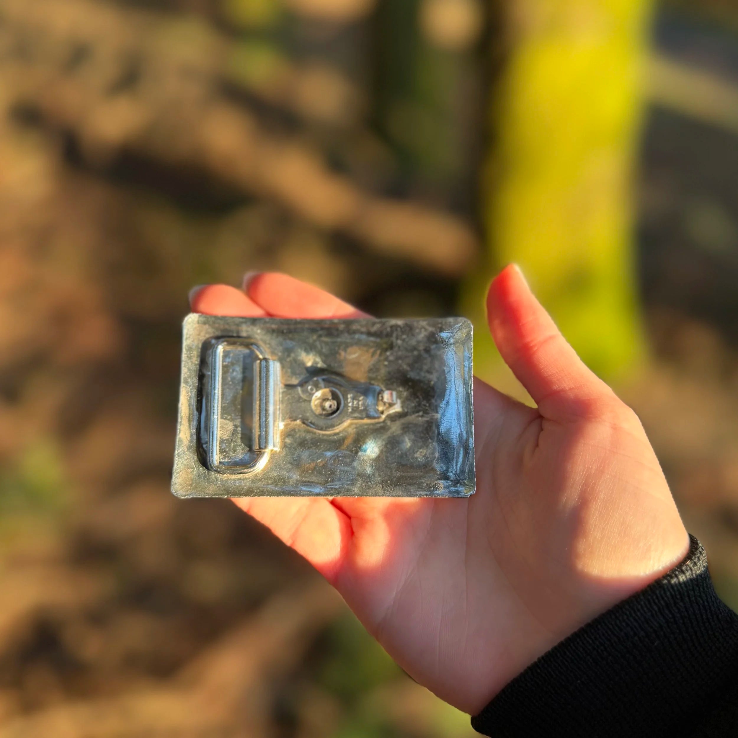 Saddle and Spurs Belt Buckle