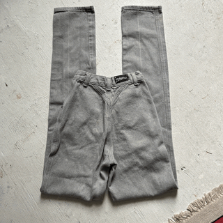 Vintage Gray Barebacks 22 inch waist
