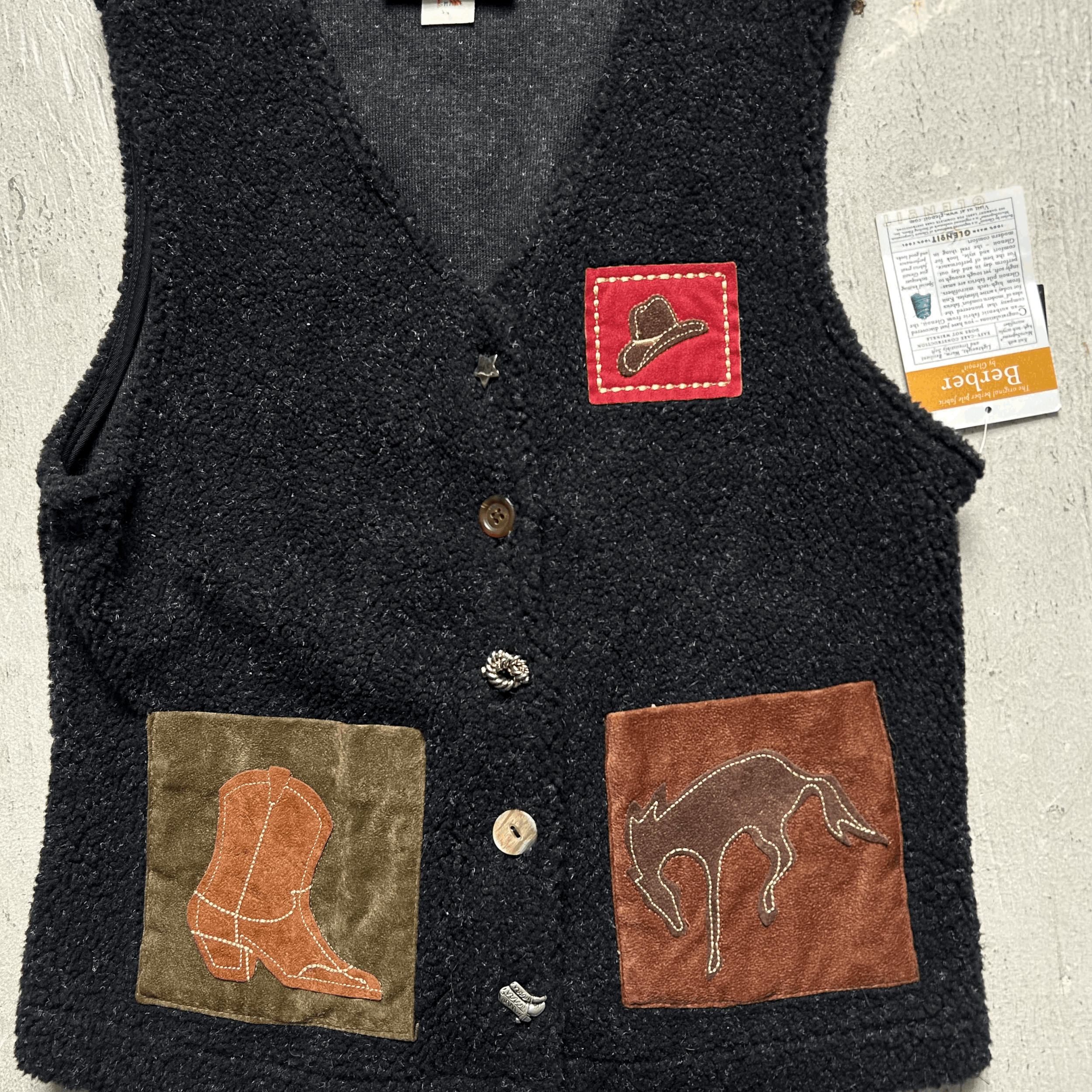 Brand New Roughrider Fleece Cowgirl Vest - Small