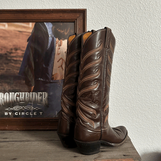 Vintage Tony Lama Cowboy Boots, Women's 5