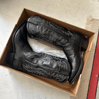 Dan Post Vintage Lizard Cowboy Boots, Men's 9 / Women’s 10.5