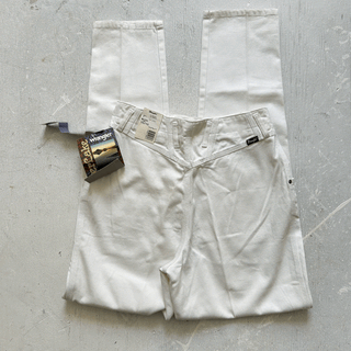 Vintage White Silverlake Wranglers 33 inch waist for Women