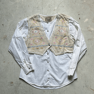 Vintage Silverlake Wrangler Cowgirl Shirt, Medium for Women