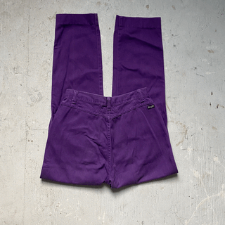 80s Purple Wranglers 27 inch waist
