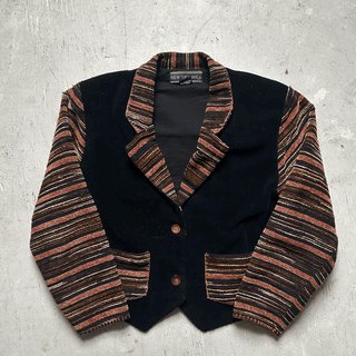 Vintage Winter Sunset Cowgirl Jacket, Medium for Women