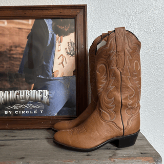 J Chisolm Vintage Deadstock Cowboy Boots, Men's 8.5 /Women's 10