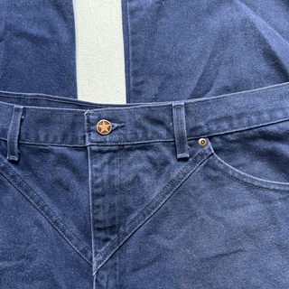 Vintage Deep Blue Ozarks 36 inch waist