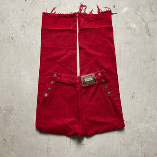 Vintage Red Lawmans 24 inch waist